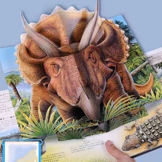⏰המחיר הנמוך ביותר מבחינה היסטורית: חסכו 50% -🦖אנציקלופדיה תלת-ממדית של דינוזאורים פרהיסטוריים📙כריכה קשה
