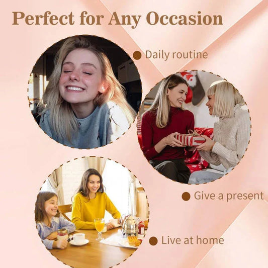 סט סיכות שיער אובליות (4 יח')