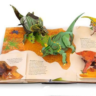 ⏰המחיר הנמוך ביותר מבחינה היסטורית: חסכו 50% -🦖אנציקלופדיה תלת-ממדית של דינוזאורים פרהיסטוריים📙כריכה קשה