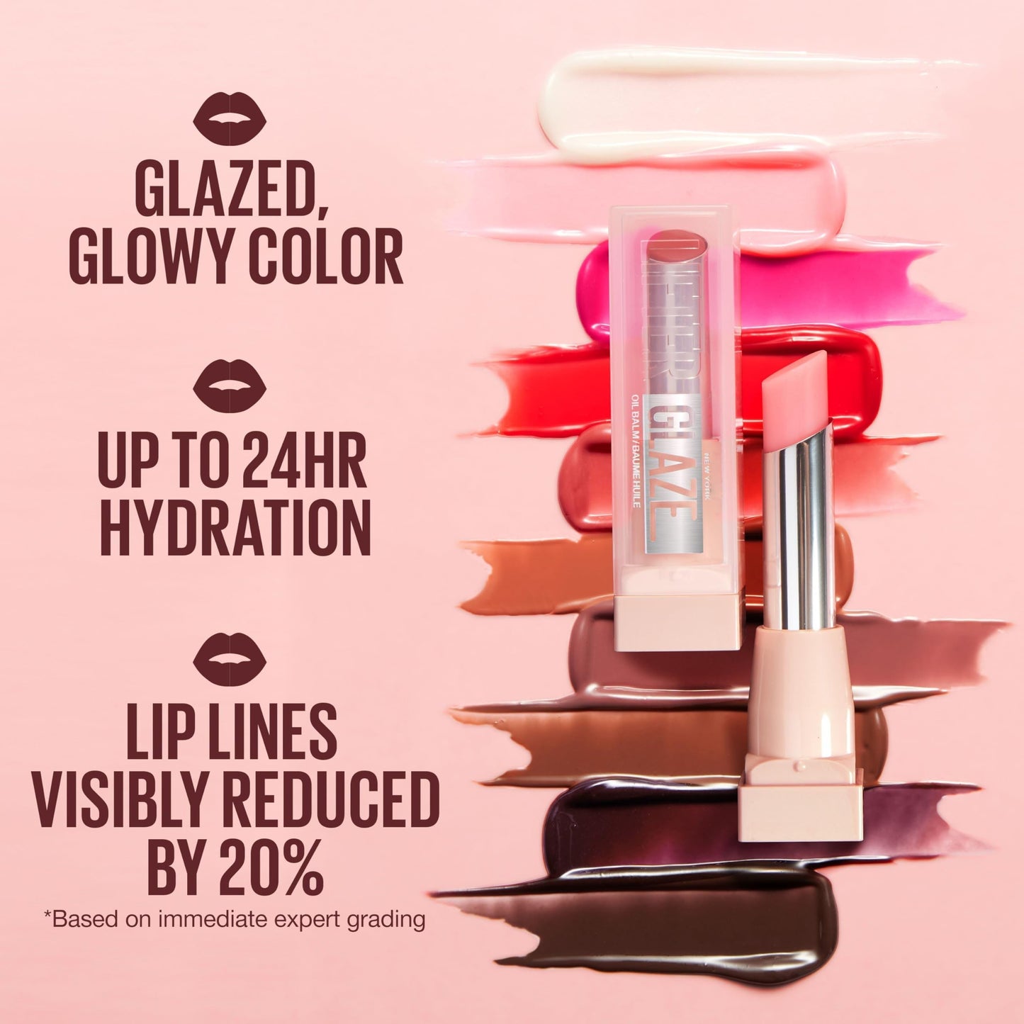 Eptchn Hydrating Glaze Lip Balm – ליפ באלם לחותי ולא דביק עם חומצה היאלורונית