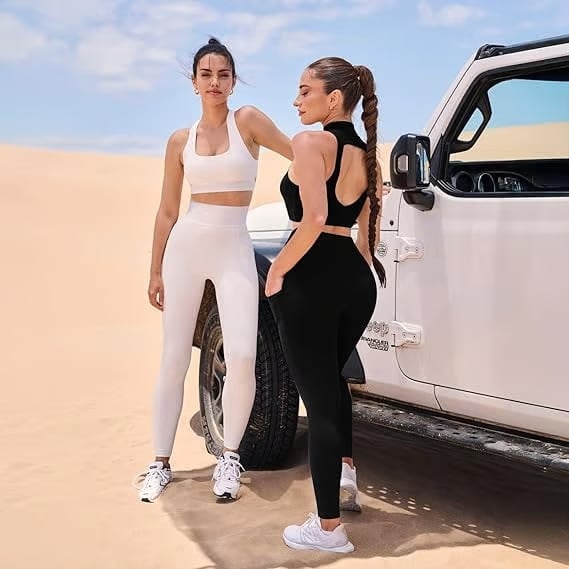 🎁יום אחרון 49% הנחה🔥טייץ אימון גבוהים עם בקרת בטן ומעצבי גו